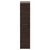 Napoli Brown Oak 350mm x 1600mm Wall Mounted 2 Door Storage Unit Front View thumbnail