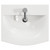 Napoli 390 Brown Oak 500mm 2 Drawer Vanity Unit with Arc Basin Top View thumbnail