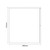 Napoli 460 Brown Oak 600mm Wall Mounted 2 Drawer Vanity Unit for Countertop Basins Side on Dimensions thumbnail
