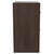Napoli 460 Brown Oak 600mm 2 Drawer Vanity Unit for Countertop Basins Side View thumbnail