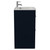 Napoli 460 Deep Blue 600mm 2 Drawer Vanity Unit with Angel Basin Side View