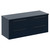 Napoli 460 Deep Blue 1200mm Wall Mounted 4 Drawer Vanity Unit for Countertop Basins Left Hand View thumbnail