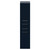 Napoli Deep Blue 350mm x 1600mm Wall Mounted Storage Unit Front View thumbnail