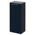 Napoli Deep Blue 350mm Wall Mounted Single Door Side Cabinet Right Hand View thumbnail