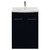 Napoli 390 Deep Blue 600mm 2 Door Vanity Unit with Arc Basin Front View