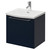 Napoli 390 Deep Blue 500mm Wall Mounted Single Drawer Vanity Unit with Arc Basin Right Hand View thumbnail