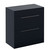 Napoli 460 Deep Blue 800mm 2 Drawer Vanity Unit for Countertop Basins Left Hand View