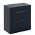 Napoli 460 Deep Blue 800mm 2 Drawer Vanity Unit for Countertop Basins Left Hand View thumbnail