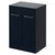 Napoli 460 Deep Blue 600mm 2 Door Vanity Unit for Countertop Basins Right Hand View thumbnail