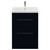 Napoli 460 Deep Blue 600mm 2 Drawer Vanity Unit with Glide Basin Front View
