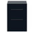 Napoli 460 Deep Blue 600mm 2 Drawer Vanity Unit for Countertop Basins Front View thumbnail