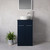Napoli 390 Deep Blue 500mm 2 Door Vanity Unit for Countertop Basins Lifestyle Image thumbnail
