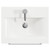 Napoli 390 Deep Blue 500mm Wall Mounted Single Drawer Vanity Unit with Glide Basin Top View thumbnail