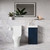 Napoli Cube Deep Blue 400mm Single Door Vanity Unit and Jubilee Toilet Suite with Align Basin Lifestyle Image thumbnail