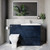 Napoli 460 Deep Blue 1300mm 2 Drawer Vanity Unit Toilet Suite with Glide Basin Lifestyle Image thumbnail