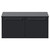 Napoli 390 Gloss Grey 1000mm Wall Mounted 2 Drawer Vanity Unit for Countertop Basins Front View