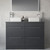 Napoli 460 Gloss Grey 1200mm 4 Drawer Vanity Unit for Countertop Basins Lifestyle thumbnail