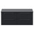 Napoli 460 Gloss Grey 1200mm Wall Mounted 4 Drawer Vanity Unit for Countertop Basins Front View thumbnail