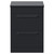 Napoli 390 Gloss Grey 600mm 2 Drawer Vanity Unit for Countertop Basins Front View thumbnail