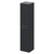 Napoli Gloss Grey 350mm x 1600mm Wall Mounted 2 Door Storage Unit Right Hand View thumbnail