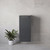 Napoli Gloss Grey 350mm Wall Mounted Single Door Side Cabinet Lifestyle thumbnail