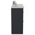 Napoli 390 Gloss Grey 1200mm 4 Drawer Vanity Unit with Double Lucia Basins Side View