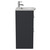 Napoli 390 Gloss Grey 500mm 2 Drawer Vanity Unit with Arc Basin Side View