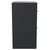 Napoli 460 Gloss Grey 600mm 2 Drawer Vanity Unit for Countertop Basins Side View thumbnail