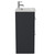 Napoli 390 Gloss Grey 500mm 2 Drawer Vanity Unit with Glide Basin Side View