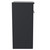 Napoli 390 Gloss Grey 500mm 2 Door Vanity Unit for Countertop Basins Side View thumbnail