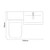 Napoli 390 Gloss Grey 1000mm 2 Door Vanity Unit Toilet Suite with Glide Basin Top Down Dimensions thumbnail