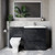 Napoli 460 Cento Gloss Grey 1400mm 2 Drawer Vanity Unit Toilet Suite with Glide Basin Lifestyle Image thumbnail