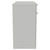 Napoli 460 Gloss Grey Pearl 1200mm 4 Door Vanity Unit for Countertop Basins Side View thumbnail
