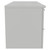Napoli 460 Gloss Grey Pearl 1200mm Wall Mounted 4 Drawer Vanity Unit for Countertop Basins Side View thumbnail