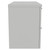 Napoli 390 Gloss Grey Pearl 800mm Wall Mounted 2 Drawer Vanity Unit for Countertop Basins Side View