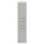 Napoli Gloss Grey Pearl 350mm x 1600mm Wall Mounted Storage Unit Front View thumbnail