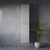 Napoli Gloss Grey Pearl 350mm x 1600mm Wall Mounted 2 Door Storage Unit Lifestyle Image thumbnail