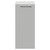 Napoli Gloss Grey Pearl 350mm Wall Mounted Single Door Side Cabinet Front View thumbnail