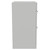 Napoli 460 Gloss Grey Pearl 600mm 2 Drawer Vanity Unit for Countertop Basins Side View thumbnail