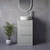 Napoli 390 Gloss Grey Pearl 500mm 2 Drawer Vanity Unit for Countertop Basins Lifestyle Image thumbnail