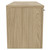 Napoli 390 Light Oak 1000mm Wall Mounted 2 Drawer Vanity Unit for Countertop Basins Side View