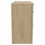 Napoli 460 Light Oak 1200mm 4 Drawer Vanity Unit for Countertop Basins Side View