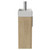 Napoli Cube Light Oak 400mm Wall Mounted Single Door Vanity Unit with Align Basin Side View