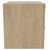 Napoli 460 Light Oak 600mm Wall Mounted 2 Drawer Vanity Unit for Countertop Basins Side View