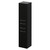 Napoli Matt Black 350mm x 1600mm Wall Mounted Storage Unit Right Hand View