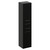 Napoli Matt Black 350mm x 1600mm Wall Mounted Storage Unit Left Hand View thumbnail