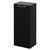 Napoli Matt Black 350mm Wall Mounted Single Door Side Cabinet Right Hand View thumbnail