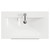 Napoli 460 Matt Black 800mm 2 Drawer Vanity Unit with Glide Basin Top View thumbnail