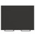 Napoli 460 Matt Black 600mm 2 Door Vanity Unit for Countertop Basins Top View thumbnail