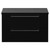 Napoli 390 Nero Oak 800mm Wall Mounted 2 Drawer Vanity Unit for Countertop Basins Front View
